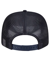 New Era Men's Navy Seattle Mariners Flag 9SEVENTY Stretch-Snap Hat