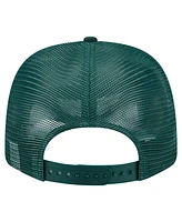 New Era Men's Green Athletics Flag 9SEVENTY Stretch-Snap Hat