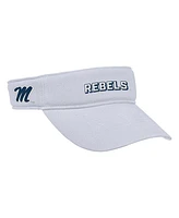 Nike Men's White Ole Miss Rebels 2025 On-Field Ace Performance Adjustable Visor Hat