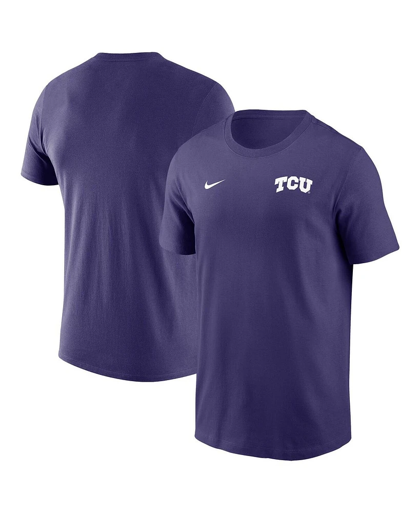 Nike Men's Purple Tcu Horned Frogs 2025 Sideline Legend Performance T-Shirt
