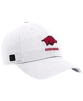 Nike Men's White Arkansas Razorbacks 2025 On-Field Club Adjustable Hat