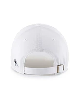 '47 Brand Women's White New York Yankees Flower Power Clean Up Adjustable Hat