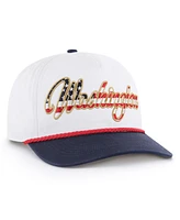 '47 Brand Men's White Washington Commanders Patriotic Overhand Hitch Adjustable Hat