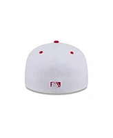 New Era Men's White Indianapolis Indians Theme Nights 59FIFTY Fitted Hat