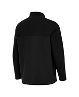 Antigua Men's Black Indiana Hoosiers Daily Fused Full-Zip Jacket