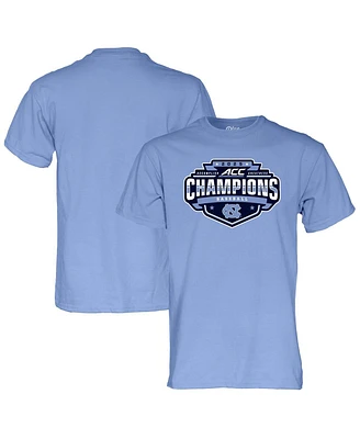 Blue 84 Men's and Women's Carolina Blue North Carolina Tar Heels 2025 Acc Baseball Conference Tournament Champions T-Shirt