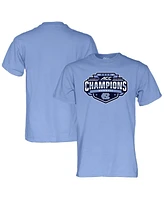 Blue 84 Men's and Women's Carolina Blue North Carolina Tar Heels 2025 Acc Baseball Conference Tournament Champions T-Shirt