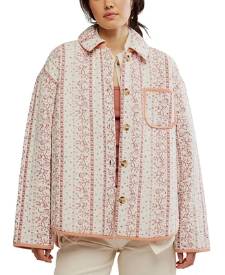 Free People Women's Quilted Alexie Jacket