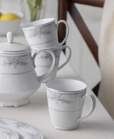 Noritake Sweet Leilani Set of 4 Mugs, Service For 4