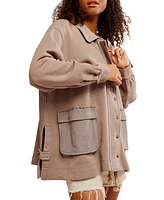 Free People Women's Oversized Alexa Sweatshirt