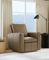 Flexsteel Aria 38" Fawn Leather Power Recliner