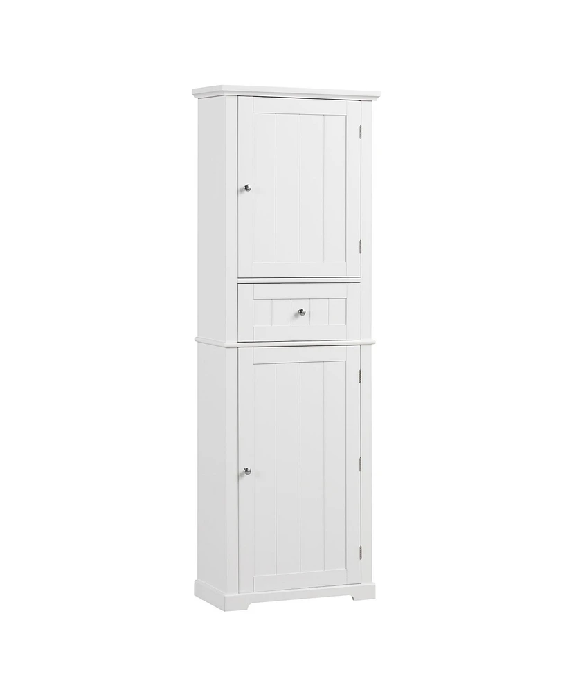 Casainc 67.7"H Tall Bathroom Cabinet with Drawer, Adjustable Shelf, Painted Mdf