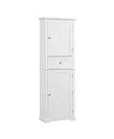 Casainc 67.7"H Tall Bathroom Cabinet with Drawer, Adjustable Shelf, Painted Mdf