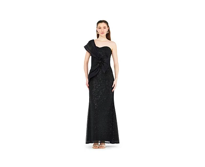 Amri Embellished Sequined Jersey Gown