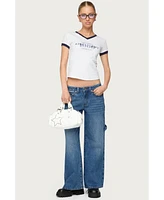 Edikted Women's Carpenter Low Rise Jeans