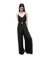 Nocturne Women's Metal Accessory Overalls