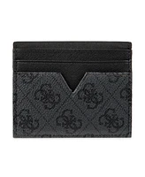 Guess Men's Rfid Quatro G Reversible Magnetic Card Case Wallet