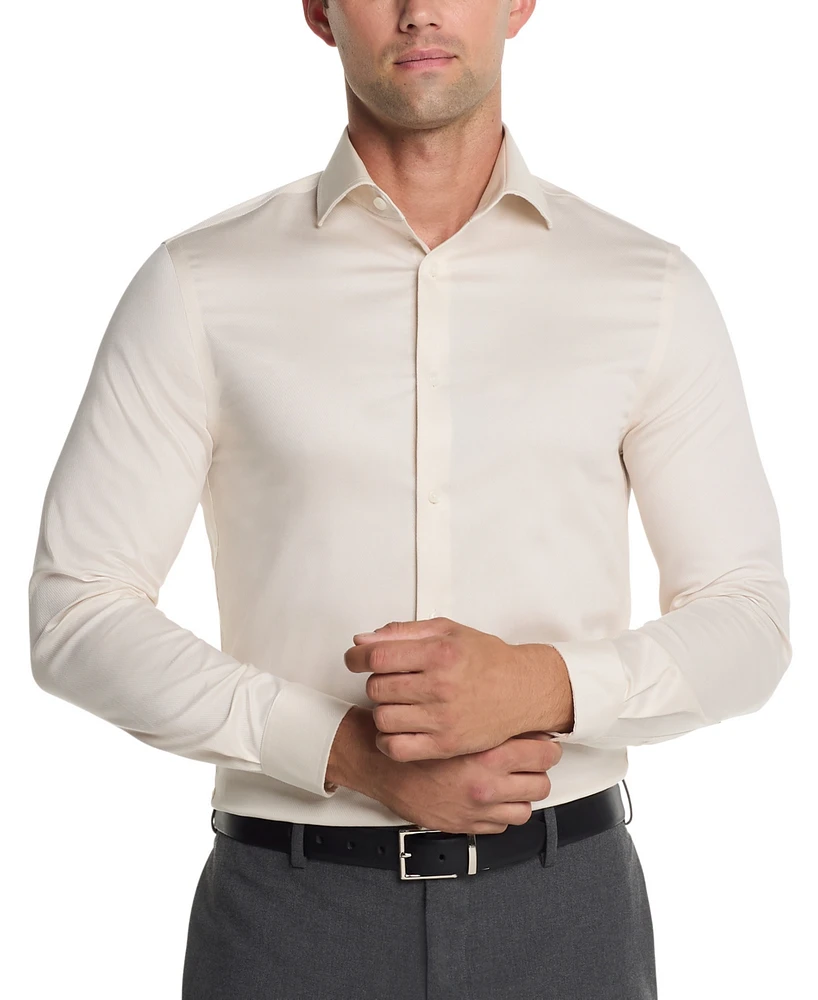 Michael Kors Mens Comfort Stretch Slim Fit Dress Shirt