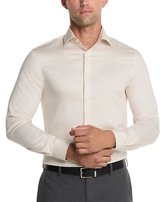 Michael Kors Mens Comfort Stretch Slim Fit Dress Shirt