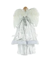 Northlight 18" Lighted Angel in a Dress Christmas Tree Topper