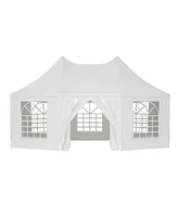 Mondawe 20x15 Ft Heavy Duty Party Tent - White Wedding & Event Shelter