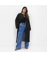 City Chic Plus Remi Longline Jacket