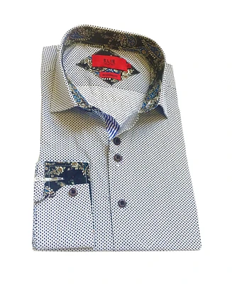 Elie Balleh Little Boys Black Button-Down Slim Fit Shirt