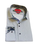 Elie Balleh Little Boys Black Button-Down Slim Fit Shirt