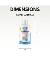 Ubavet Joint Power Meg Maximum Joint Care Liquid for Cats and Dogs – (16.9 fl oz / 500ml)