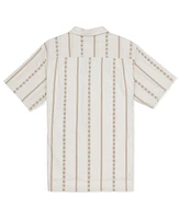 Hurley Men's Jacquard Rincon Short Sleeve Shirt