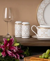 Noritake Trefolio Gold Salt & Pepper, 4"