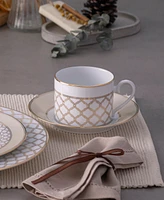 Noritake Eternal Palace Gold Set of 4 Cups, 8-1/2 Oz