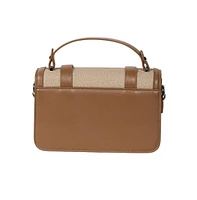 Women's The Linea-Block Hand Bag - Ash Brown