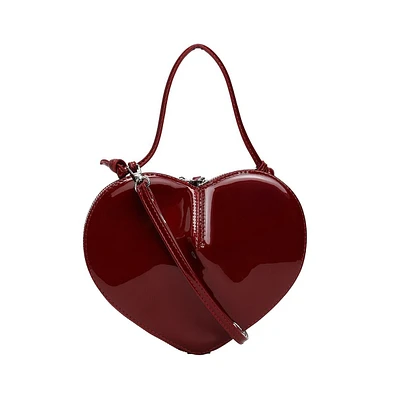 Women's The Coeur Hand Bag - Cherry Red