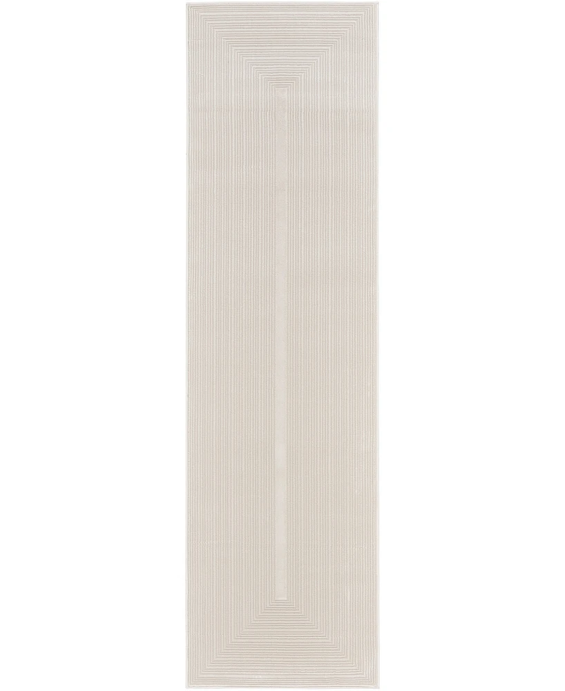 Calvin Klein CK024 Irradiant IRR02 2'2"x7'5" Runner Area Rug