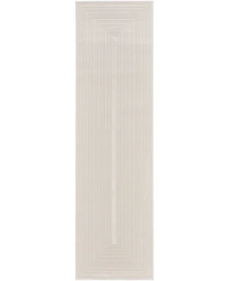 Calvin Klein CK024 Irradiant IRR02 2'2"x7'5" Runner Area Rug