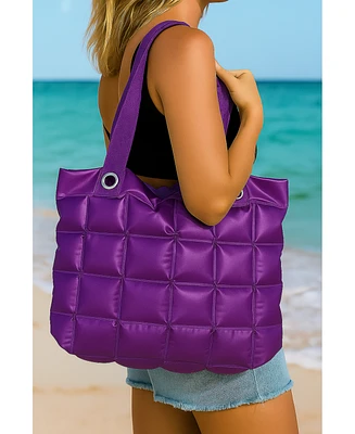Clarissa Inflatable Tote Purse