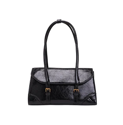 Women's The Coreline Satchel Bag - Onyx Black