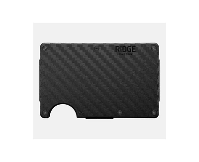 The Ridge Men's Ridge Wallet - Carbon Fiber 3k - Money Clip