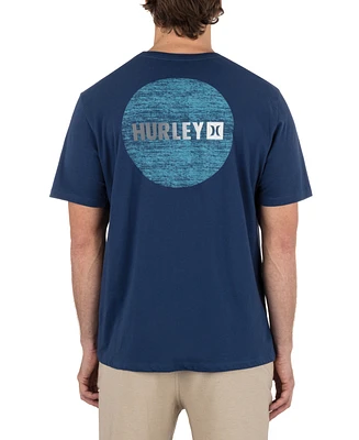 Hurley Men's Circle Gradient Short Sleeve T-Shirt