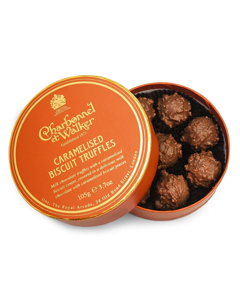 Charbonnel et Walker caramelized Biscuit Truffles, 8 Pieces