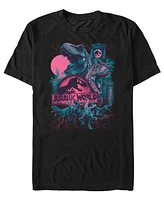 Fifth Sun Men's Horror Dinos Short Sleeve T-Shirt