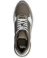 Michael Kors Men's Trevor Leather & Mesh Trainers