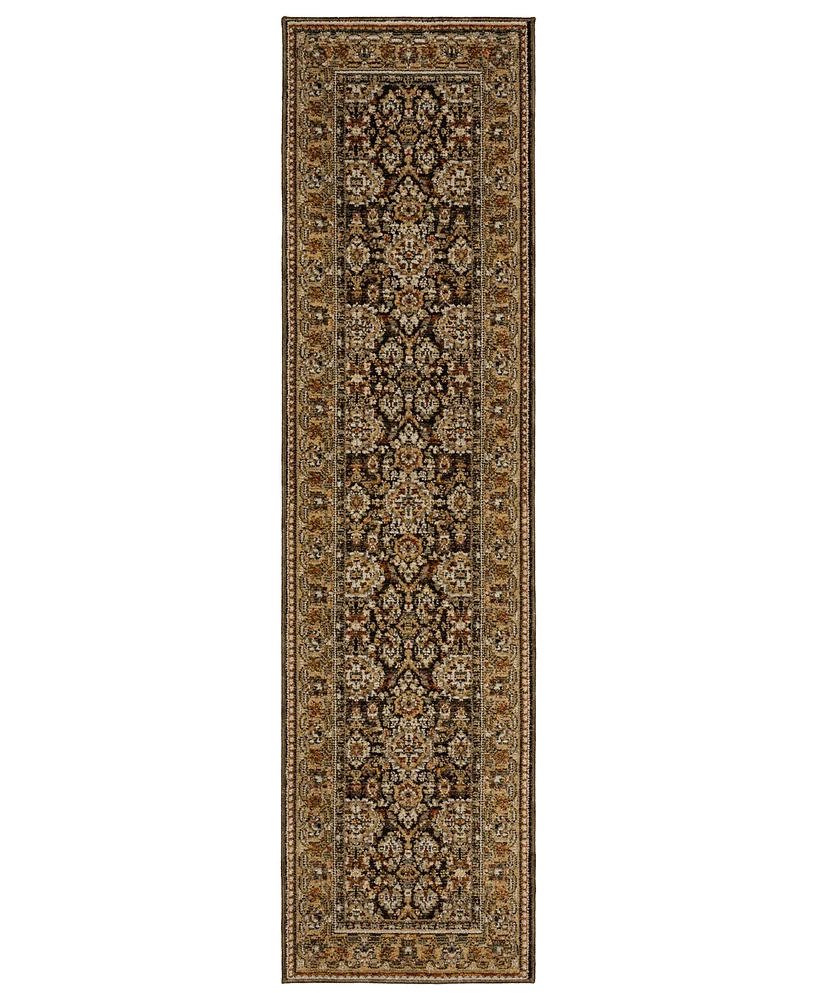 Oriental Weavers Andorra 2431A 2'3"x8' Runner Area Rug