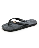 Feelgoodz Women s Classicz Remix Natural Rubber Flip-Flop Thong Sandals
