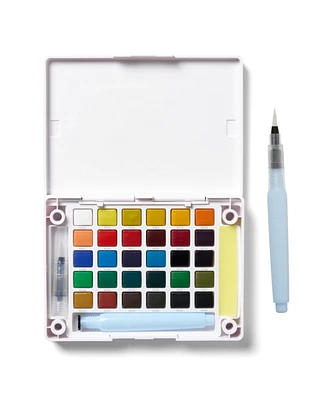 Sakura Koi Field 30 Assorted Watercolors with Brush Sketch Set