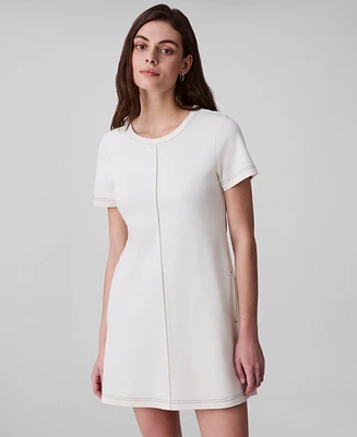Calvin Klein Women's Short Sleeve Shift Dress
