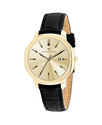 Christian Van Sant Women's Octave Slim Gold Dial Watch - CV0508