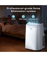Zafro 6,000 Btu Portable Ac with Fan and Dehumidifier, Smart App, Remote Control, 24H Timer, Led Display, Easy Room Cooling and Humidity Control