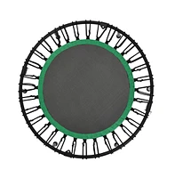Zenova Rebounder Trampoline for Adults with Bungee Cords, Portable Fitness Exercise Mini Trampoline Without Handle